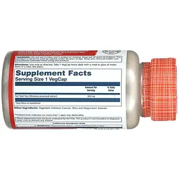 Червоний дріжджовий рис Solaray Red Yeast Rice 600 мг 45 веганських капсул - мініатюра 3