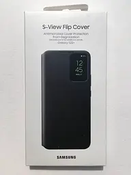 Оригінальний чохол-книжка для Samsung Galaxy S22 Plus Smart Clear View Cover Чорний EF-ZS906CBEGRU S906 - мініатюра 2