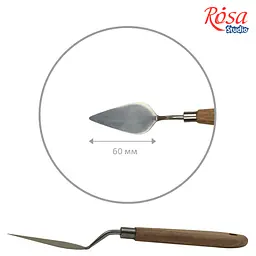Мастихін ROSA Studio 11905 Classic (6.3 см, крапля) - мініатюра 1