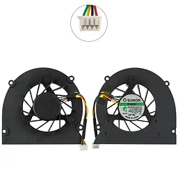Вентилятор для ноутбука DELL XPS M1330 (UDQF2HH01CAR / DC5V 0.28A / GC055510VH-A B2969 13.V1 B2969.F.GN) (Кулер)