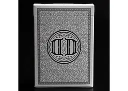 Карти гральні United States Playing Card Company Smoke & Mirrors 15th Anniversary Editon - Smoke (white box) (ВР_SMAES) - мініатюра 2