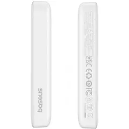 Зовнішній акумулятор Baseus Magnetic Mini 20W 10000 mAh (PPCX070002) білий - мініатюра 8