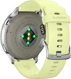 Смарт-годинник Garmin Venu 4 45 mm Silver with Citron Silicone Band (010-03014-02) - мініатюра 2