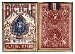 Карти гральні United States Playing Card Company Ellusionist Vintage 1900 (red) (54822) - мініатюра 2