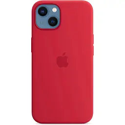 Оригінальний силіконовий чохол Apple Silicone Case MagSafe для iPhone 13 Red MM2C3ZE/A - мініатюра 10