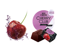 Шоколадні цукерки Ferrero Mon Cheri Cherry Club Vodka 157 г - мініатюра 2