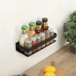 Полиця металева Nice & Cozy Stand чорна - мініатюра 2