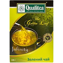 Чай Qualitea зелений байховий великолистовий 100 г - мініатюра 2