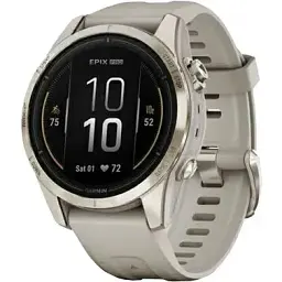 Смарт-годинник Garmin Epix Pro Gen 2 Sapphire 42mm Soft Gold w. Light S. Band (010-02802-10/11)