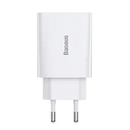 Сетевое зарядное устройство для Baseus Speed Mini Quick Charger 1C 20W EU белый CCFS-SN02 - миниатюра 6