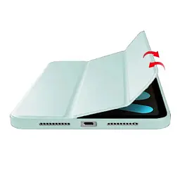 Чохол-книжка BeCover силіконовий для Apple iPad Mini 7 2024 Light Blue (712431) - мініатюра 3