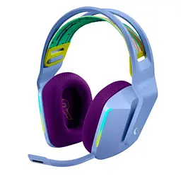 Ігрові навушники Logitech G733 Lightspeed Wireless RGB Lilac (981-000890) [69894] - мініатюра 1