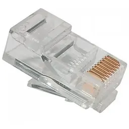 Конектор Ritar RJ45 cat.5e UTP 8P8C PREMIUM (позолоченные контакты) 100 шт (13193)
