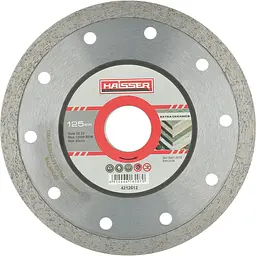 Диск алмазний Haisser Extra Ceramics 125x1.2x22.23 (116207)