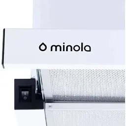 Витяжка телескопічна Minola HTL 6214 WH 700 LED - мініатюра 8