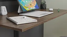 Обідній стіл-трансформер Ніка настінний Ferrum-decor 420x900x500 Чорний метал ДСП Дуб Сонома Трюфель 16 мм (FRD-105168) - мініатюра 4