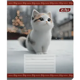 Упаковка зошитів ZiBi Kids Line Cats 12 аркушів в клітинку 25 шт. (ZB25.1753K) - мініатюра 6