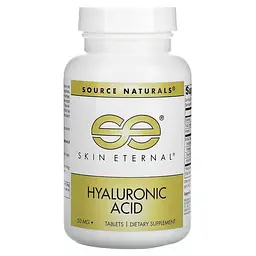 Препарат для суглобів і зв'язок Source Naturals Skin Eternal Hyaluronic Acid 60 таблеток