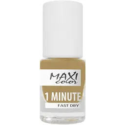 Лак для нігтів Maxi Color 1 Minute Fast Dry відтінок 028, 6 мл