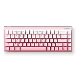 Ігрова магнітна клавіатура MCHOSE ACE 68 Air / Дротове підключення / Kailh Magnetic God Switch / Pink