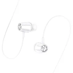 Навушники Hoco M88, вакуумні, провідні, 3.5mm, 1.2m, білі - мініатюра 3