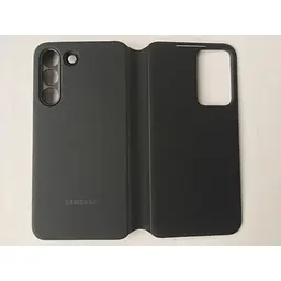 Оригінальний чохол-книжка Samsung для Galaxy S22 5G S-View Clear View Cover Smart (6.1") Чорний - мініатюра 4