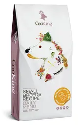 Сухий корм CooKing Small Breeds Recipe 2 кг для дорослих собак дрібних порід з свіжим м’ясом