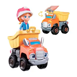Ігровий набір Rev&Roll Рев та Рамбл DieCast Лорі та Тіппер (EU881051) - мініатюра 7