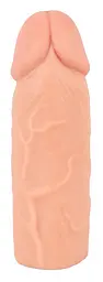 Насадка на пеніс Nature Skin Extension Sleeve 15,5 см (тілесний) - мініатюра 13