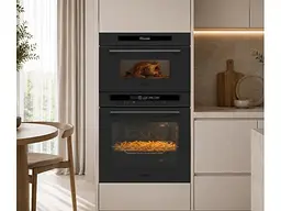 Мікрохвильовка з грилем Interline MWG 934 SSG BA Pure Black - мініатюра 7