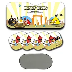 Захисні шторки в автомобіль Angry birds