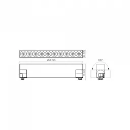 LED світильник трековий VIDEX TR06 15W 4100K 220V чорний - мініатюра 8