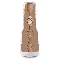 Мастурбатор Fleshlight Girls Autumn Falls - Cream, зі зліпком вагіни, дуже ніжний - мініатюра 5