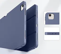Чохол-книжка CDK для Apple iPad Pro 12.9" 3gen 2018 екокожа/силікон Smart Case cлот стилус(017899) lavender - мініатюра 4