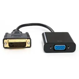 Перехідник DVI 24+1 M to VGA F 1080p Vinga (VCPDVI241VGA) - мініатюра 2