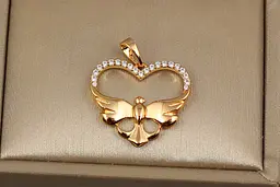 Кулон Xuping Jewelry голуб світу 2 см золотистий