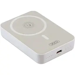 Магнітний зовнішній акумулятор XO PR231 magsafe 10000mAh білий - мініатюра 2