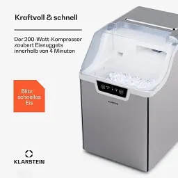 Льодогенератор Klarstein Wallberg NuggetIce Maker (10045386) Б/в - мініатюра 2