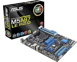 Материнська плата Asus M5A97 LE R2.0 Socket AM3+ (M5A97 LE R2.0) Б/В - мініатюра 2