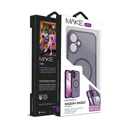 Чохол MAKE Apple iPhone 17 Shadow+ Magnet Purple - мініатюра 3