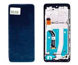 Дисплей Motorola XT2133-2 Moto G60s чорний + рамка