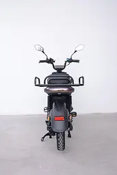 Електроскутер Вантажний з двома великими багажниками Crosser SUPER MAX 1200W | 60V30AH Li-Fe | USB зарядка Чорний - мініатюра 5
