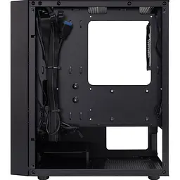 Корпус 1stPlayer BS-2-BK-3F1 Black [134425] - мініатюра 6