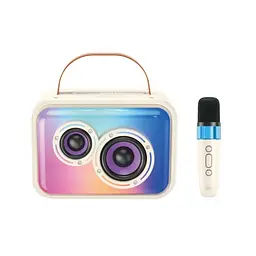 Акустична система XO F54 Glossy Cool Light K-Song Audio 20W Біла - мініатюра 3