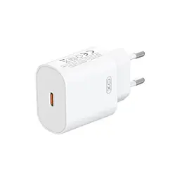Мережевий зарядний пристрій XO CE25 PD25W USB-C Fast Charger Білий - мініатюра 4