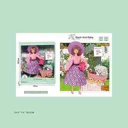 Лялька типу Барбі Ardana Femily, A790-1/2/3, матуся, немовля, аксесуари, 29 см (В асортименті) - мініатюра 3