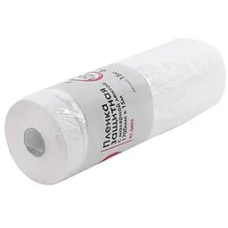 Плівка захисна з малярною стрічкою будівельна Intertool 1.7 х 15 м