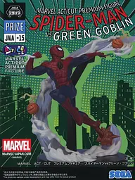Фігурка Sega MARVEL ACT/CUT Premium Figure Spider Man Marvel Людина Павук Марвел 15 см SMAC SM 15 - мініатюра 4