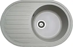 Кухонна мийка Adamant ELLIPSIS avena 765x495x200 мм, з крилом 76,5 см