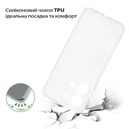 Чохол до мобільного телефона BeCover Xiaomi Redmi 15С Transparent (713785) - мініатюра 3